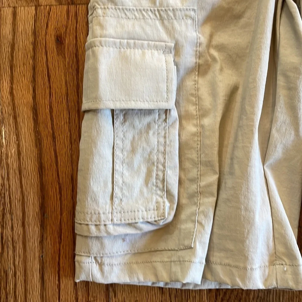 Pair of boys khaki shorts size 10. Cat and jack and gap. EUC